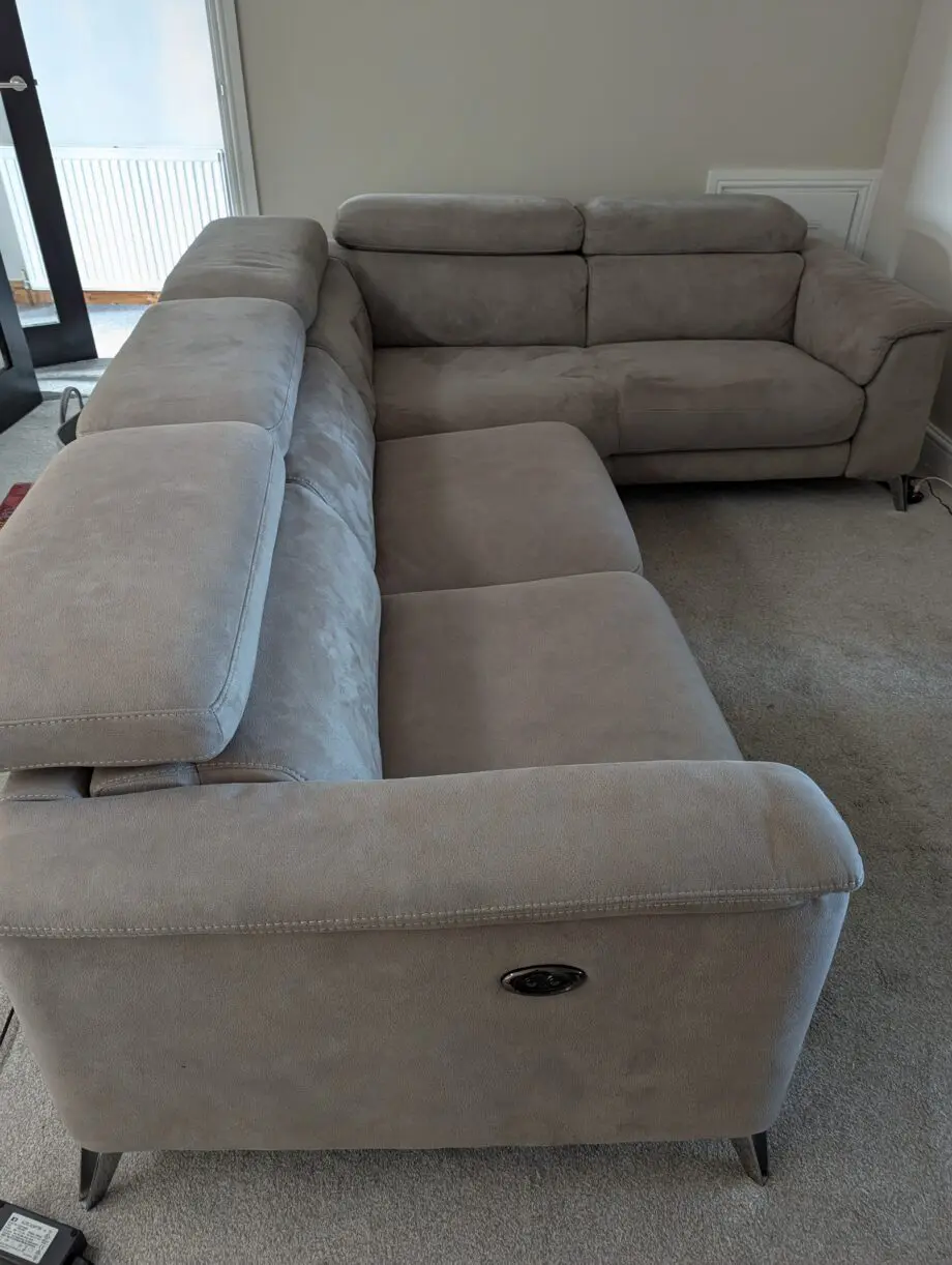 DFS Tahiti Corner Electric Sofa - Stone