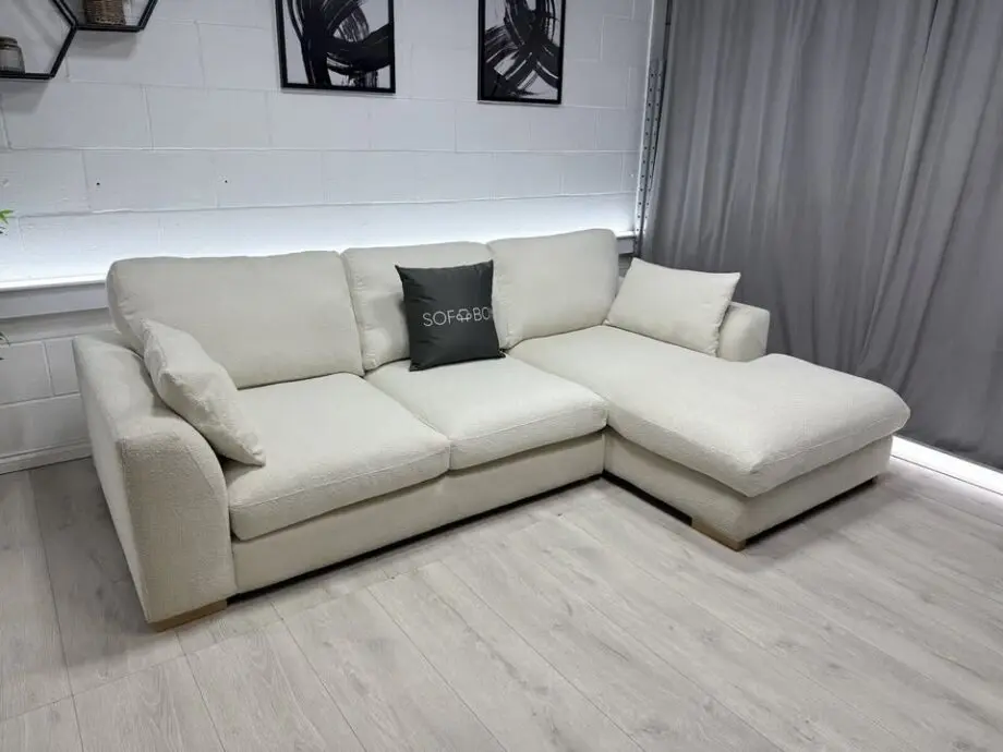 Dfs Calix Boucle Sofa || Colour: Lvory