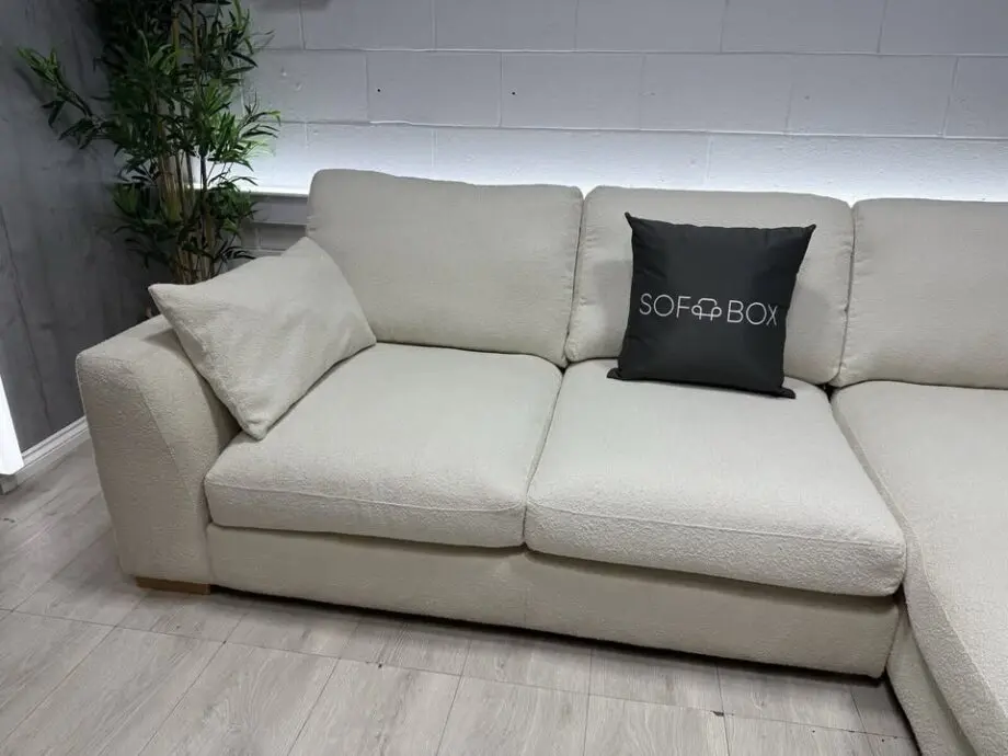 Dfs Calix Boucle Sofa || Colour: Lvory