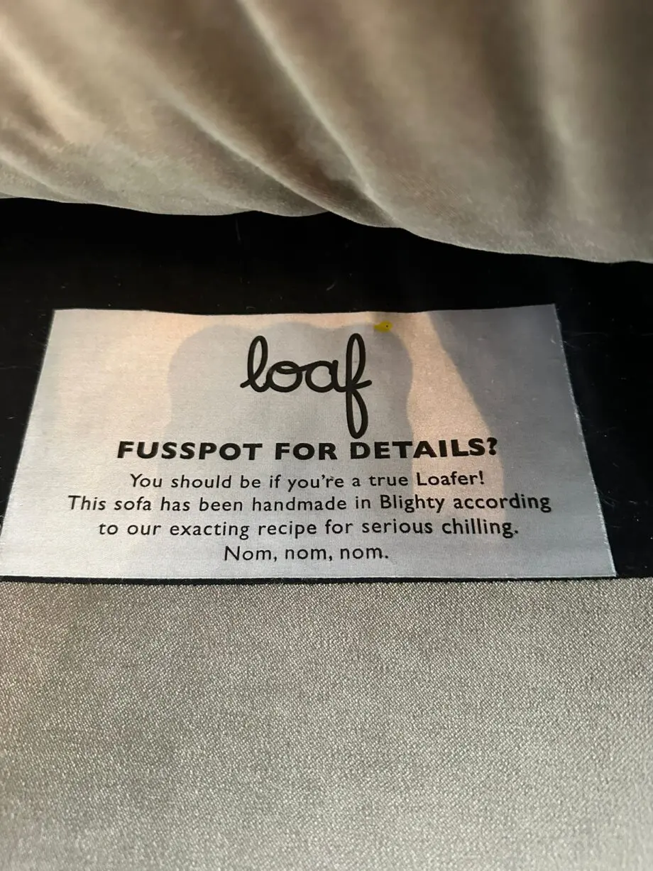 Loaf Modular Sofa - Clever Velvet – Feather Filled – Includes matching footstool