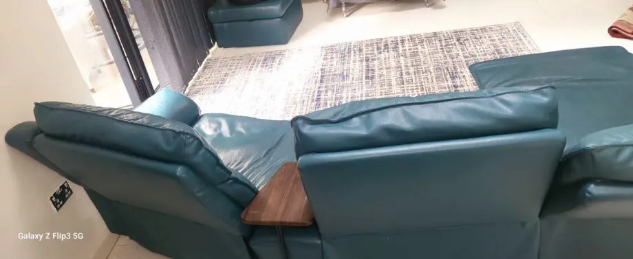 SCS 4 seater Leather sofa