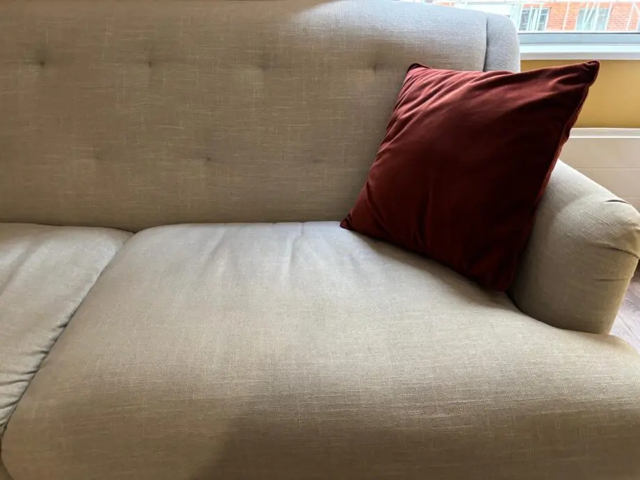 Lovely made.com Ariana 3 Seater Sofa, Chic Grey