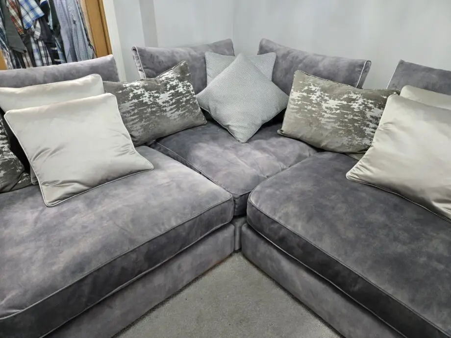Sofology Grey Emperor Corner Sofa