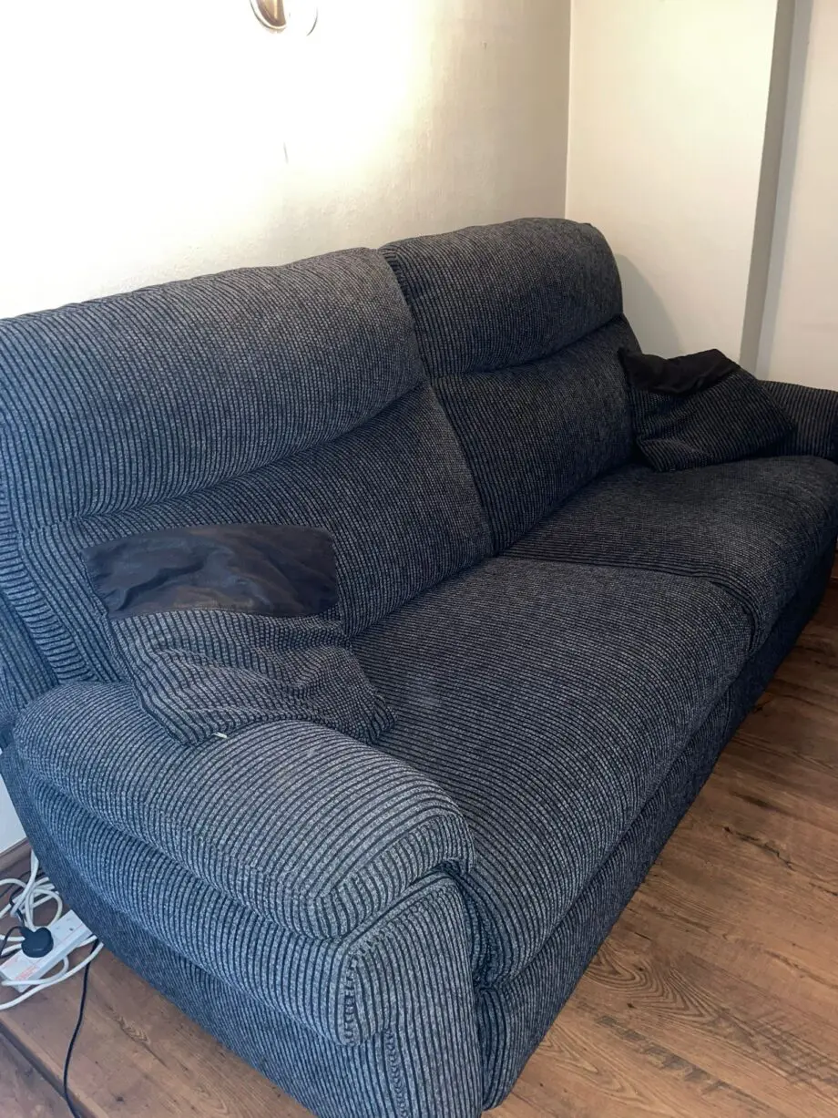 Lazy Boy 3-Seater Electric Recliner Sofa - Dark Grey