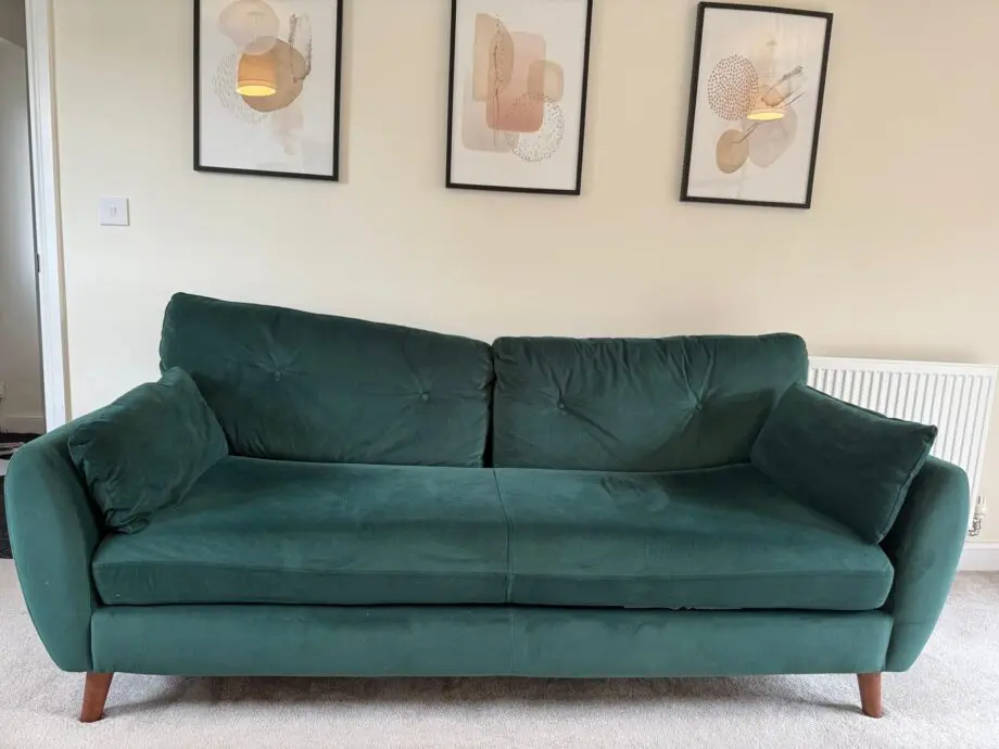 2 Wilson Buttoned Back Sofas (4 seater + 2 seater)