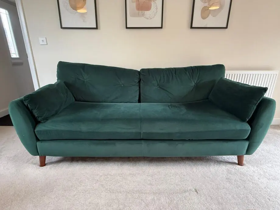 2 Wilson Buttoned Back Sofas (4 seater + 2 seater)