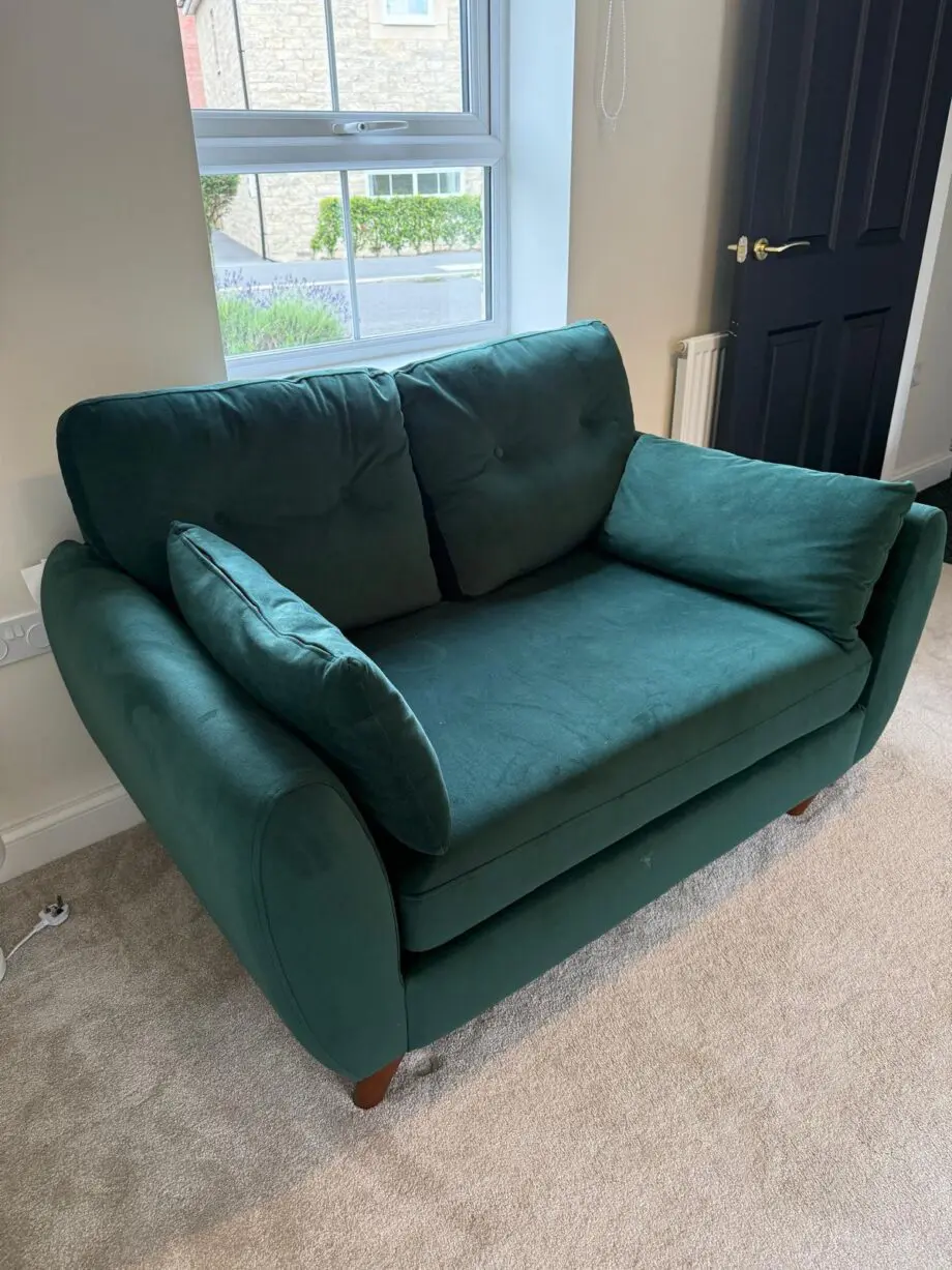 2 Wilson Buttoned Back Sofas (4 seater + 2 seater)