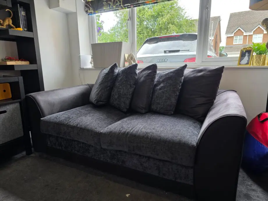 Dunelm Dark Grey Pull Out Sofa Bed