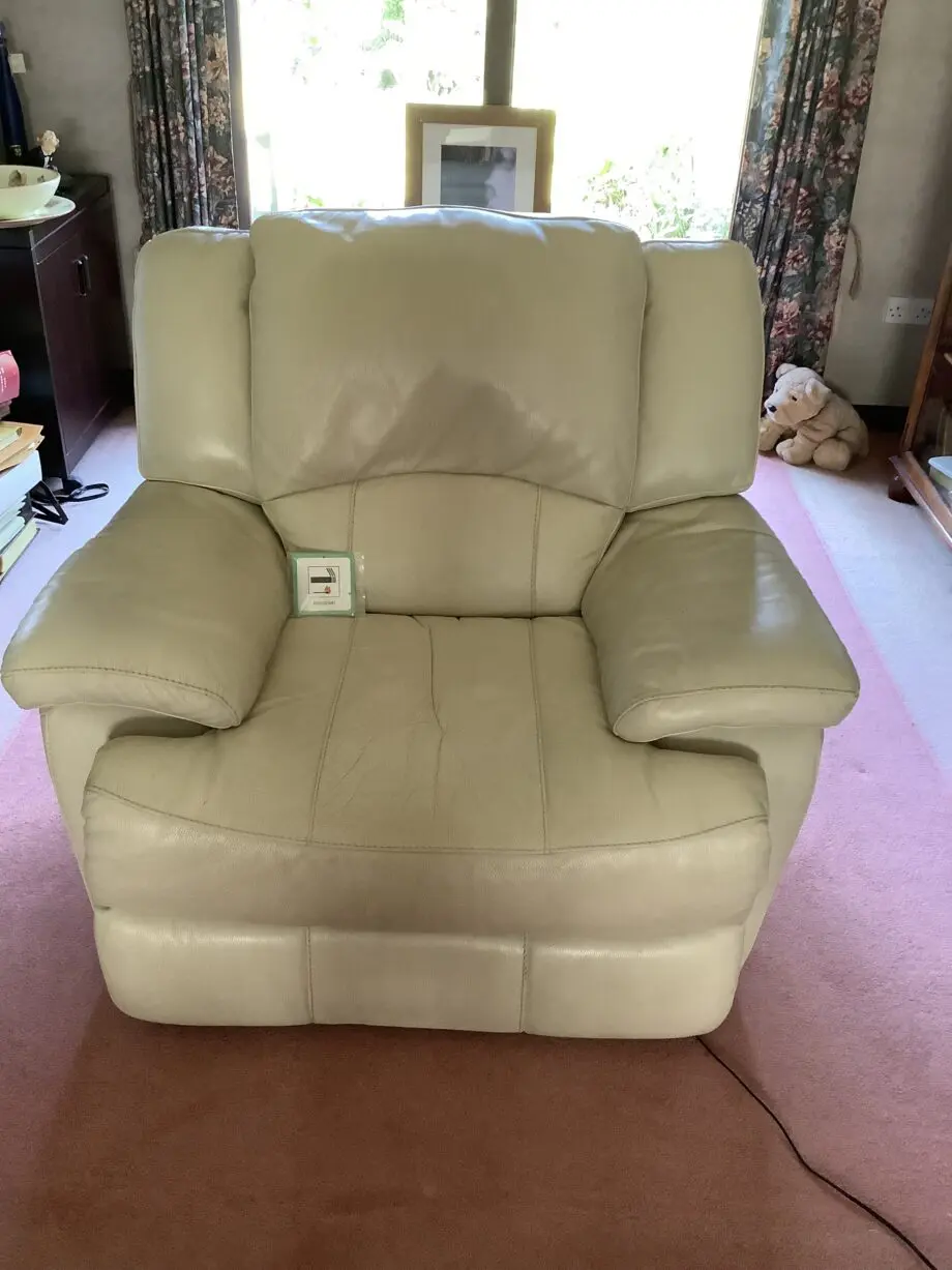 Fully functional leather electric chair