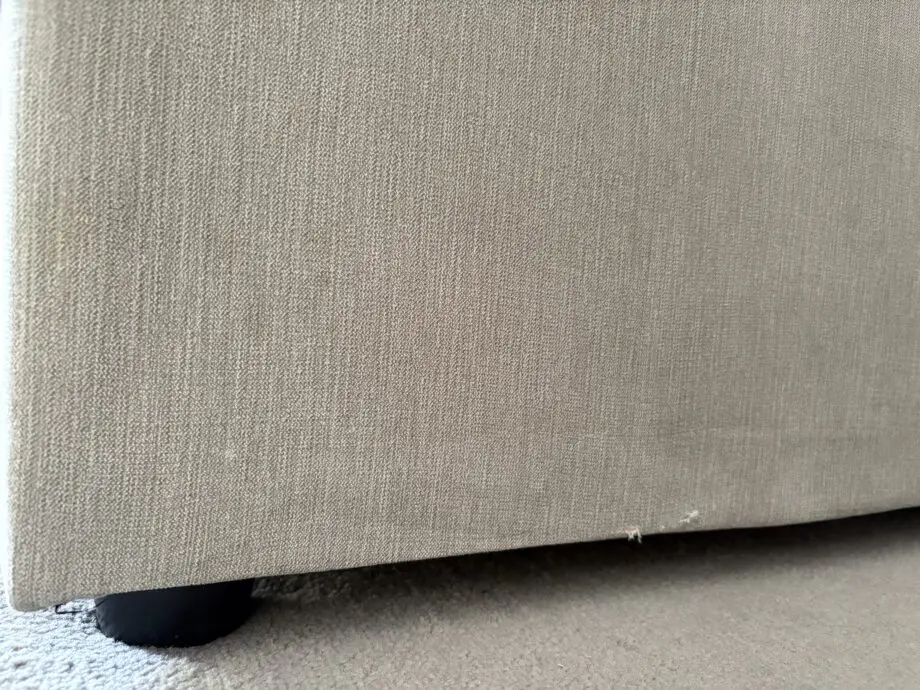 Very Home Sophia Fabric Right Hand Corner Chaise Sofa And Footstool