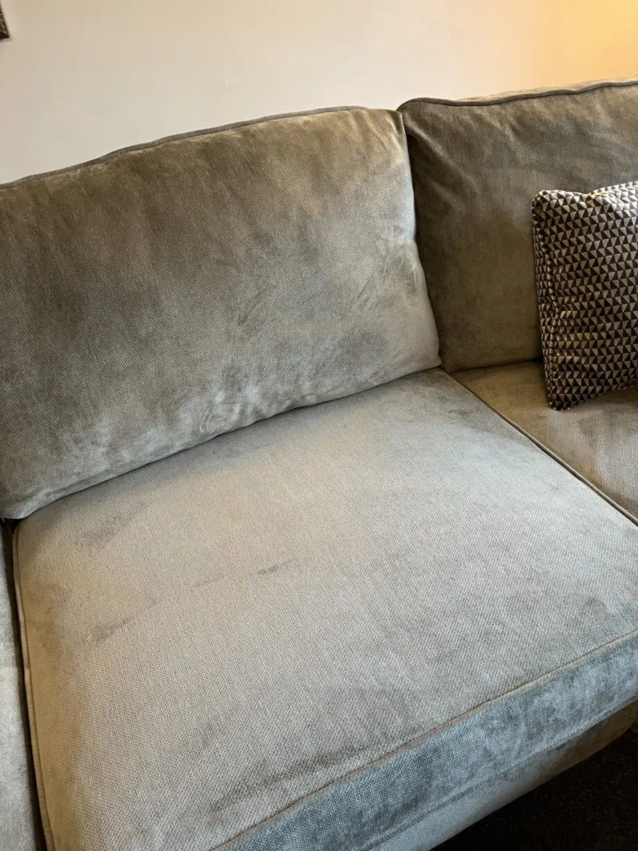 Barker and stonehouse Borelly large fabric corner sofa
