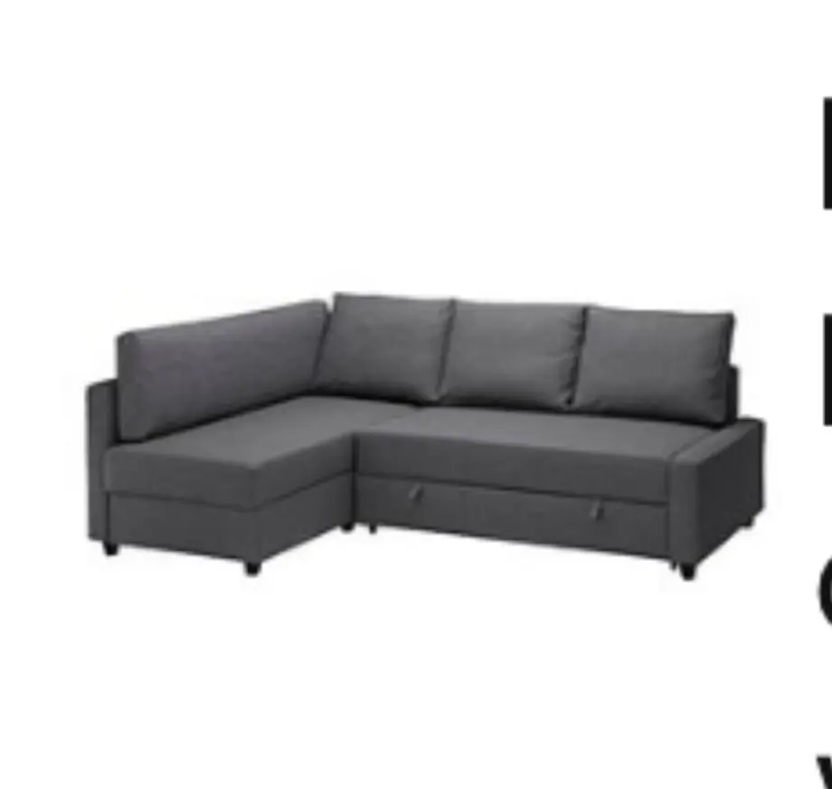 IKEA Grey corner bed sofa