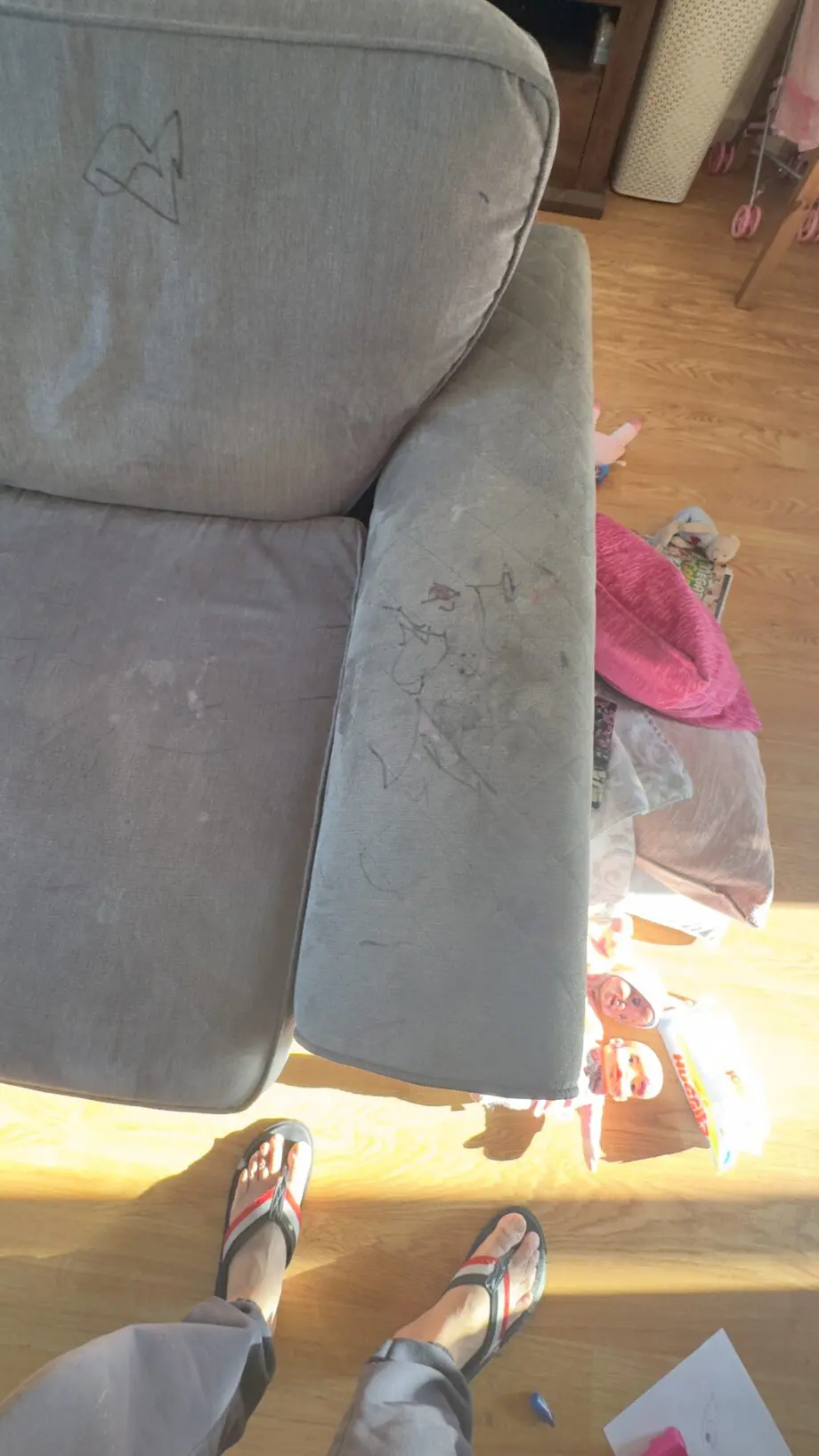 Right Hand Facing Arm Open End Corner Sofa