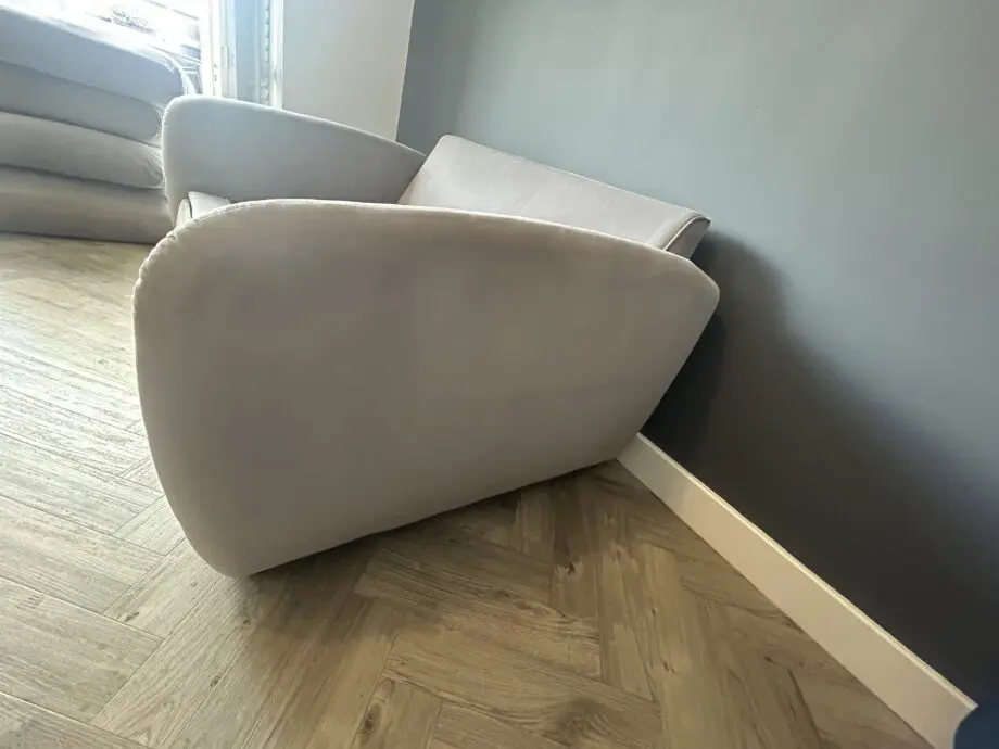 SNUG cloud sundae grey sofa with storage