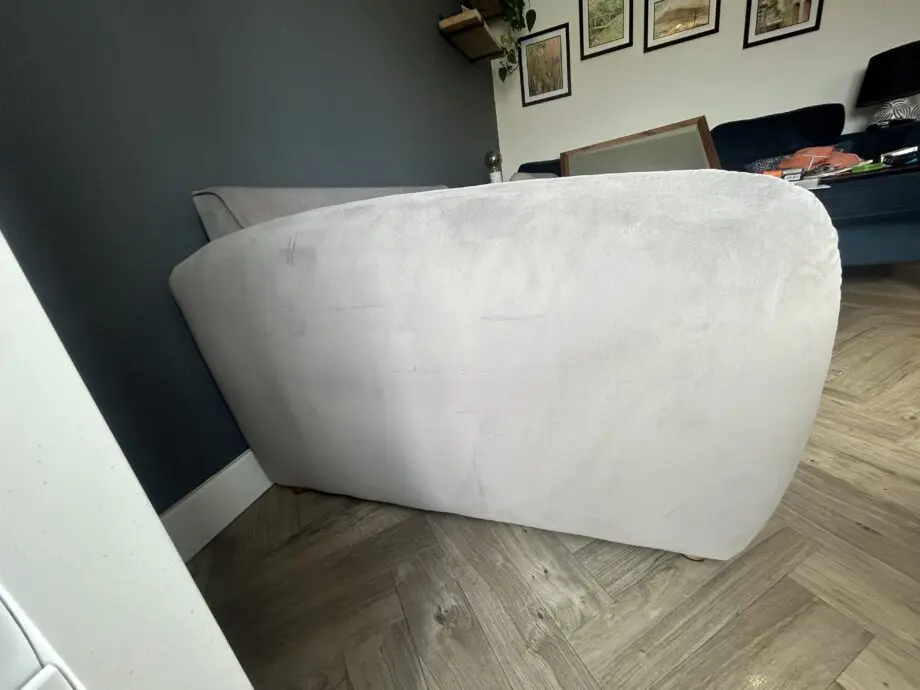 SNUG cloud sundae grey sofa with storage