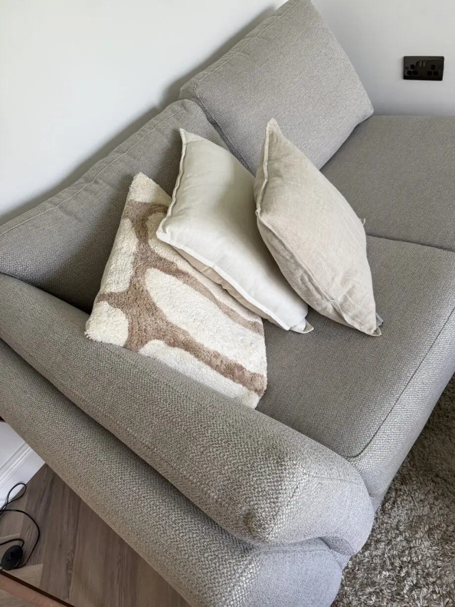 DFS Grey Corner Sofa
