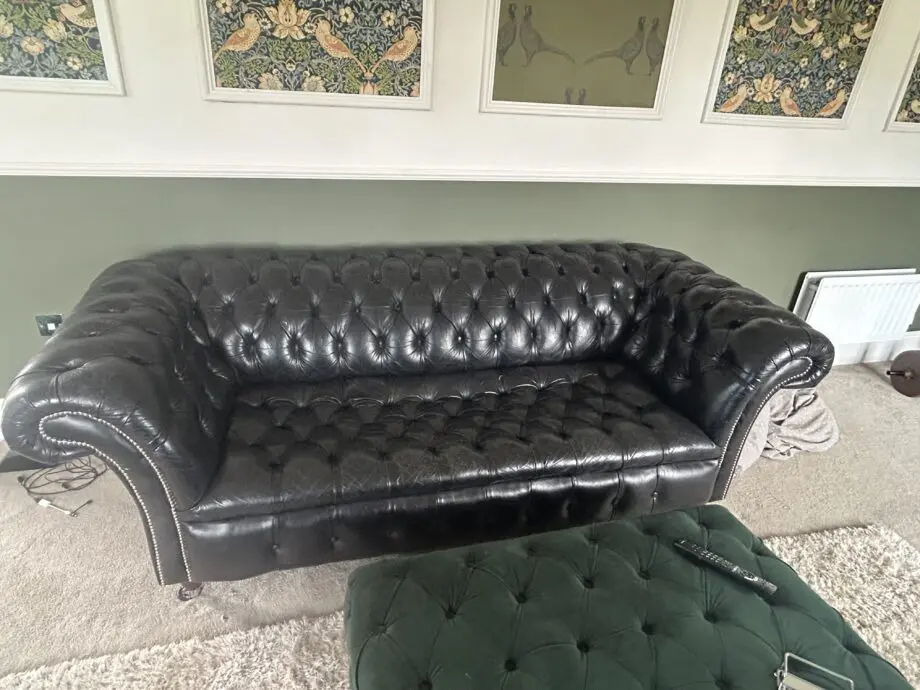 Genuine Leather Chesterfield Sofa’s