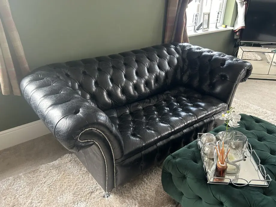 Genuine Leather Chesterfield Sofa’s