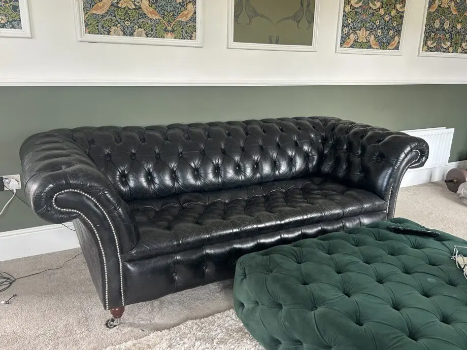 Genuine Leather Chesterfield Sofa’s