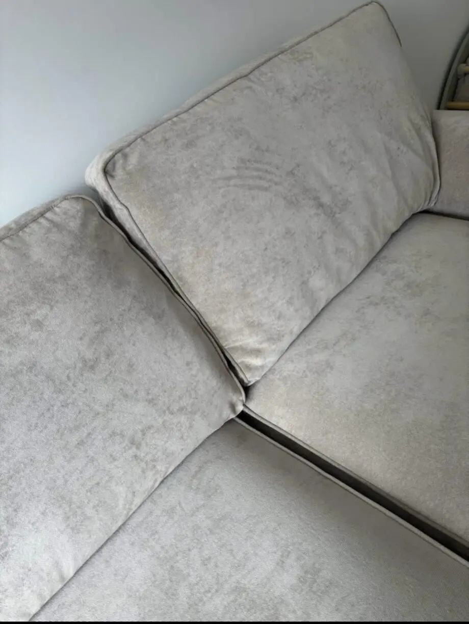 Furniture Village Kingston Grey Legend Classic Back Corner Sofa