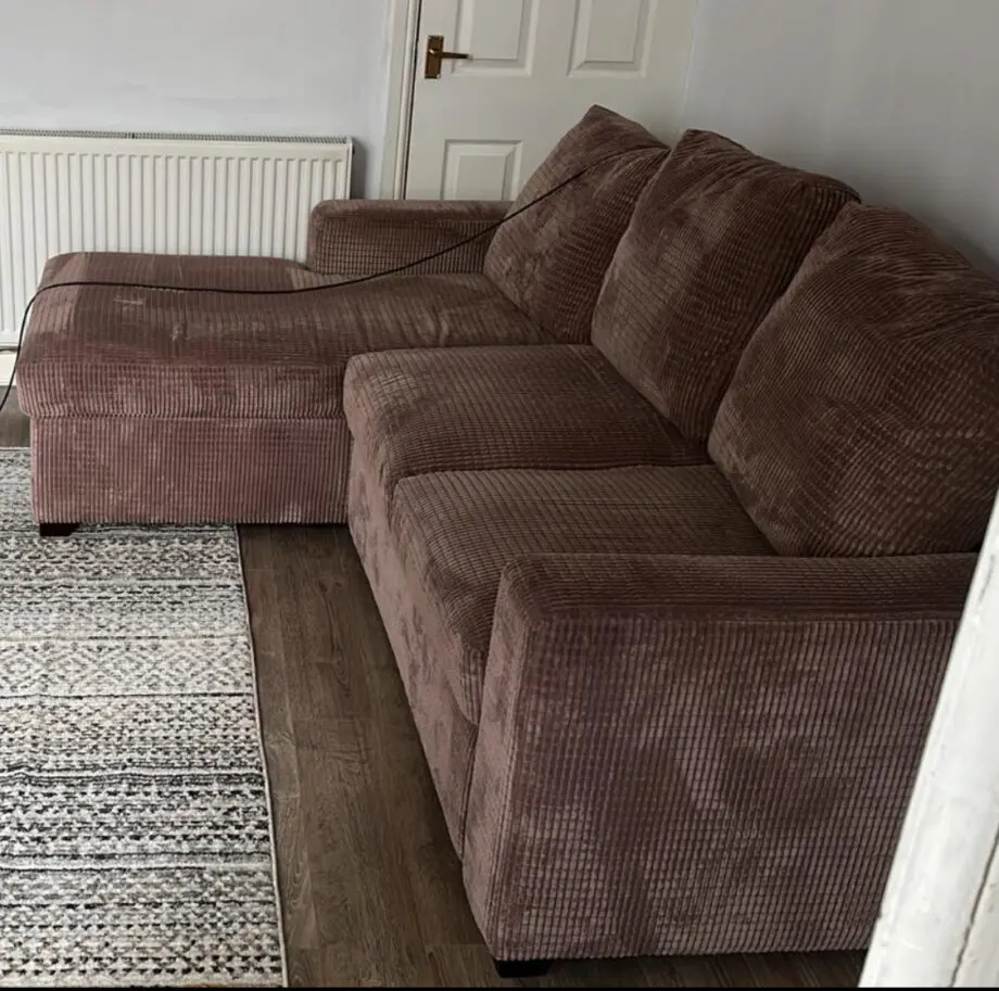 Three seater corner sofabed