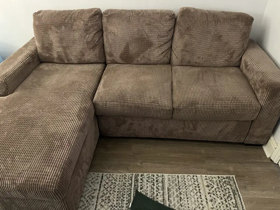 Three seater corner sofabed