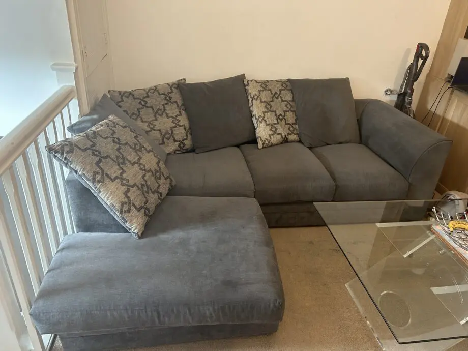 Dark Grey corner Sofa