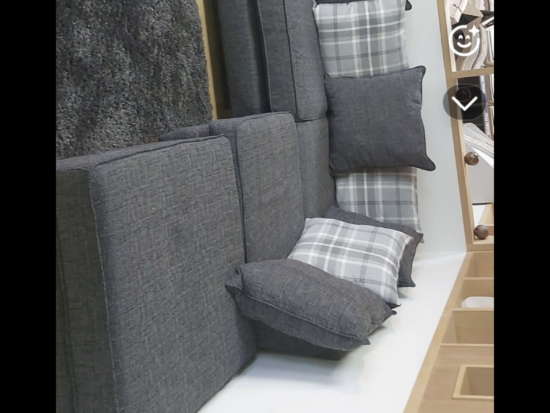 Grey sofa