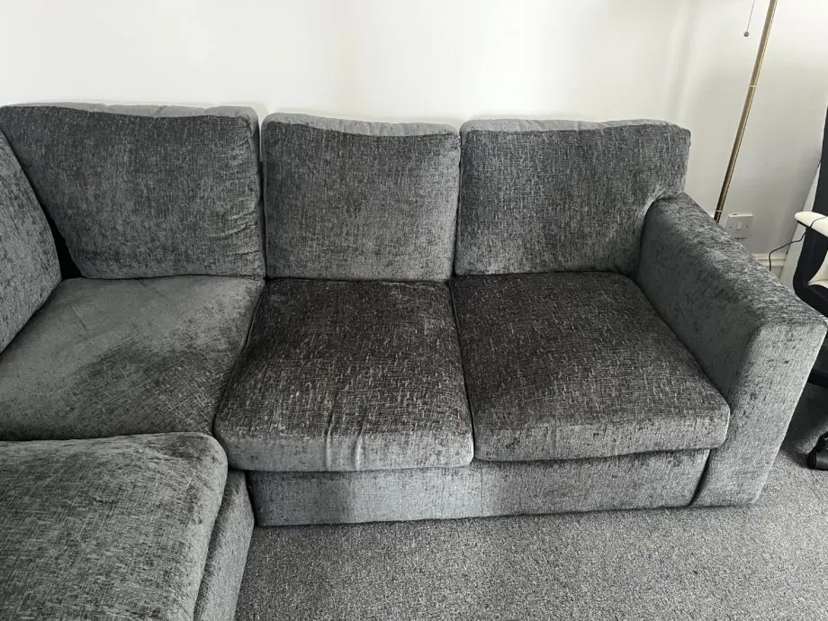 Wayfair Dark grey corner sofa