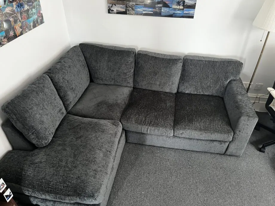 Wayfair Dark grey corner sofa