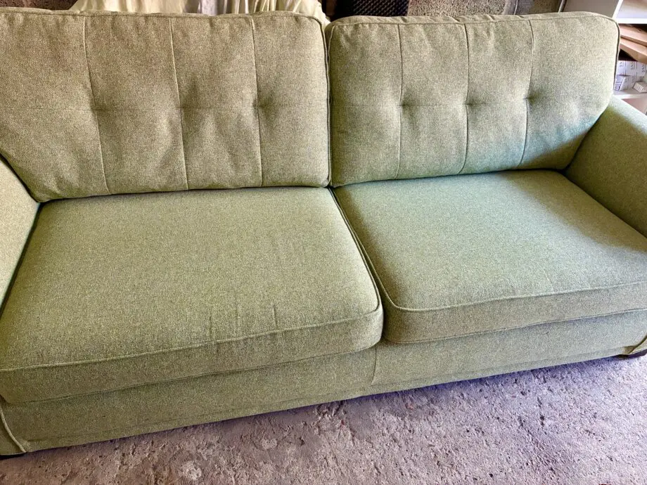 DFS Jayce 4 Seater Sage Fabric Sofa