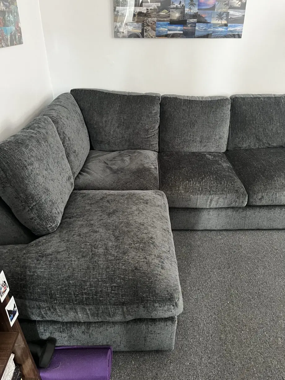 Wayfair Dark grey corner sofa