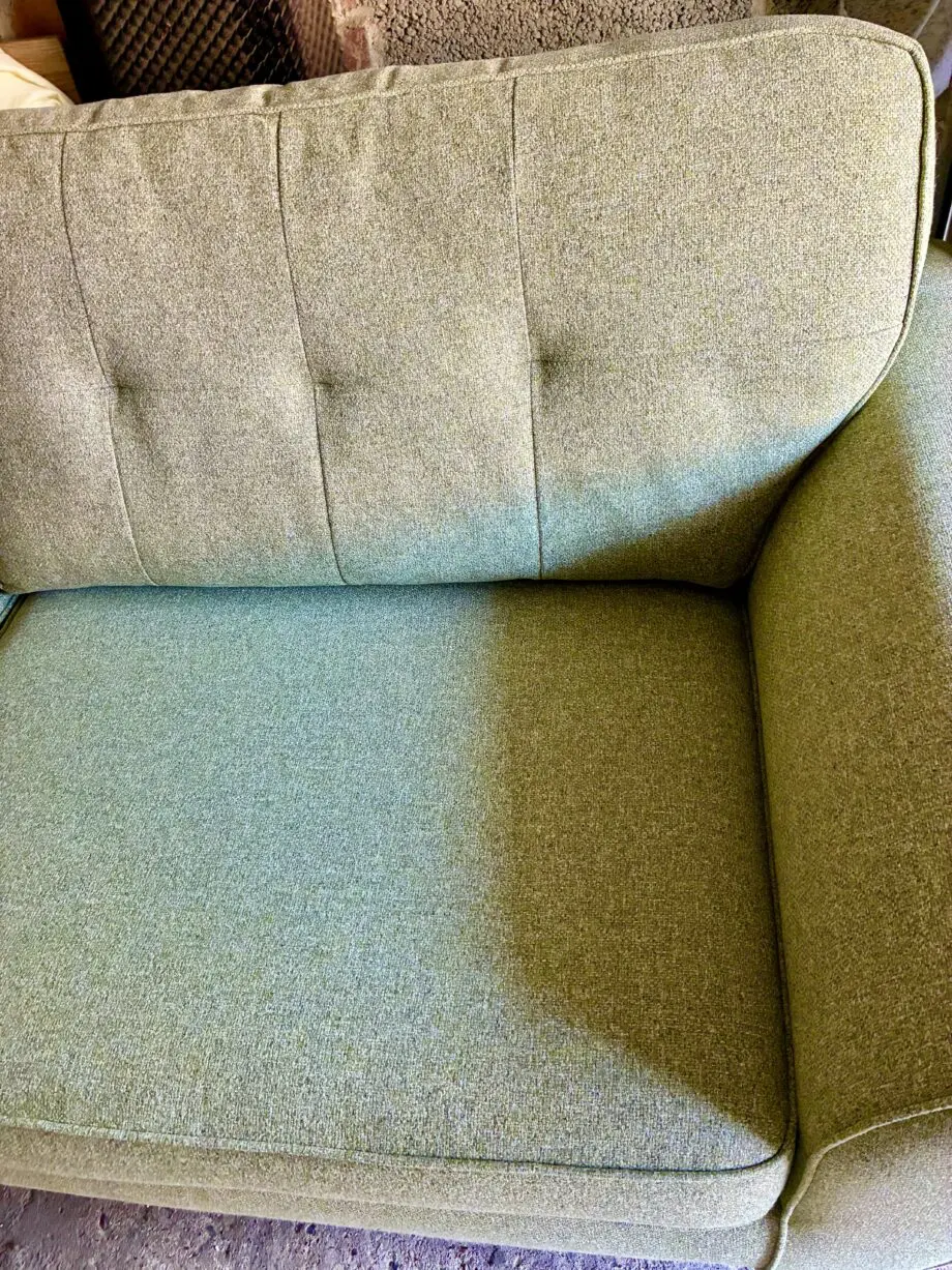 DFS Jayce 4 Seater Sage Fabric Sofa