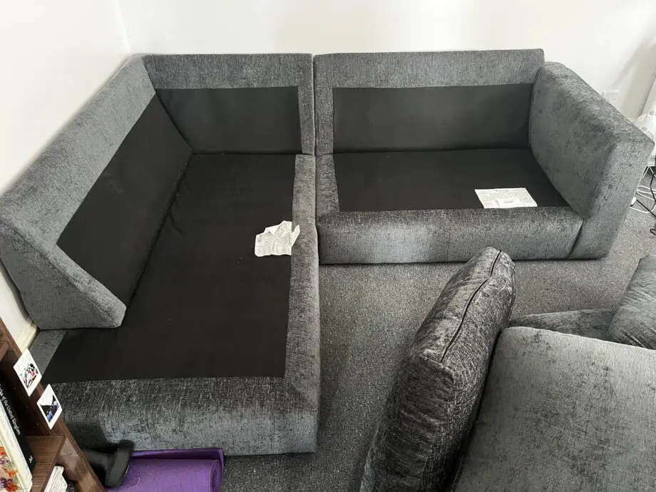 Wayfair Dark grey corner sofa