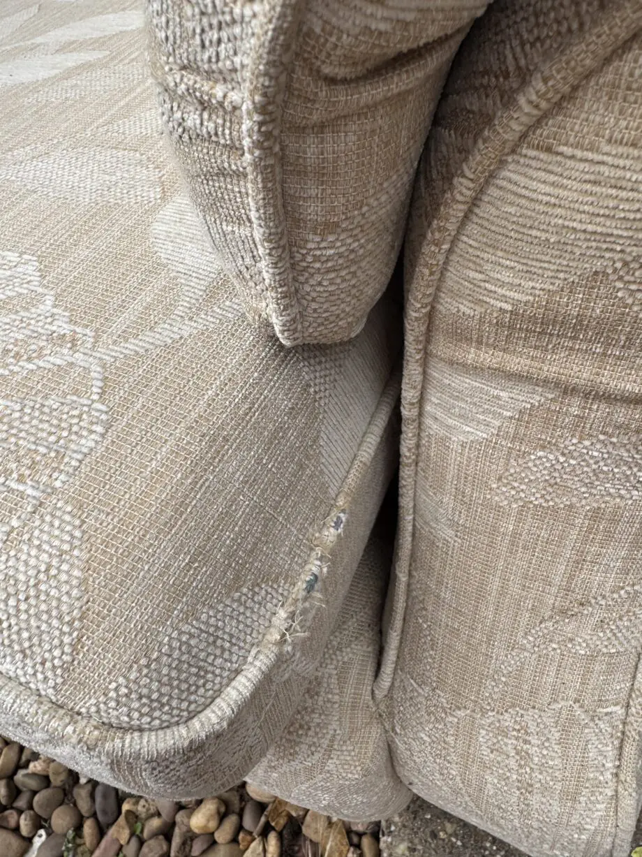 G plan Florence 2 seater sofa and 2 chairs beige