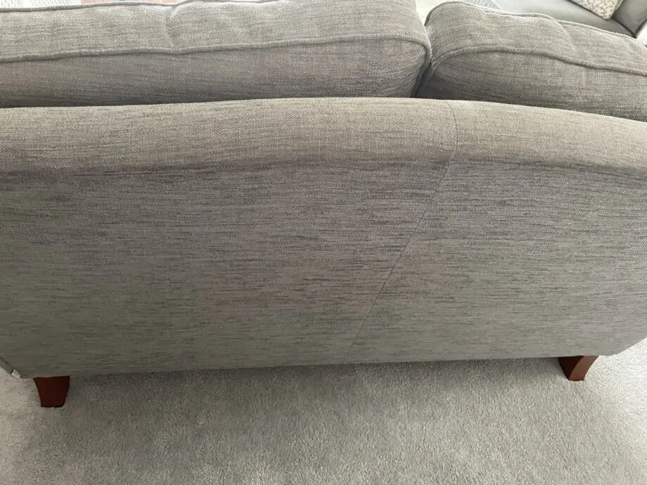 Next Laura Ashley grey small sofa