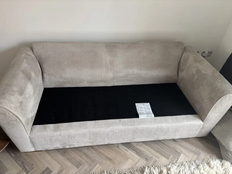 Oak Furniture Land Silver Nebraska 3 Seater