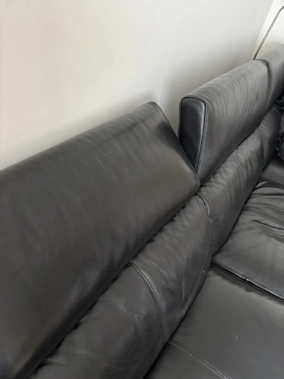 Leather corner unit