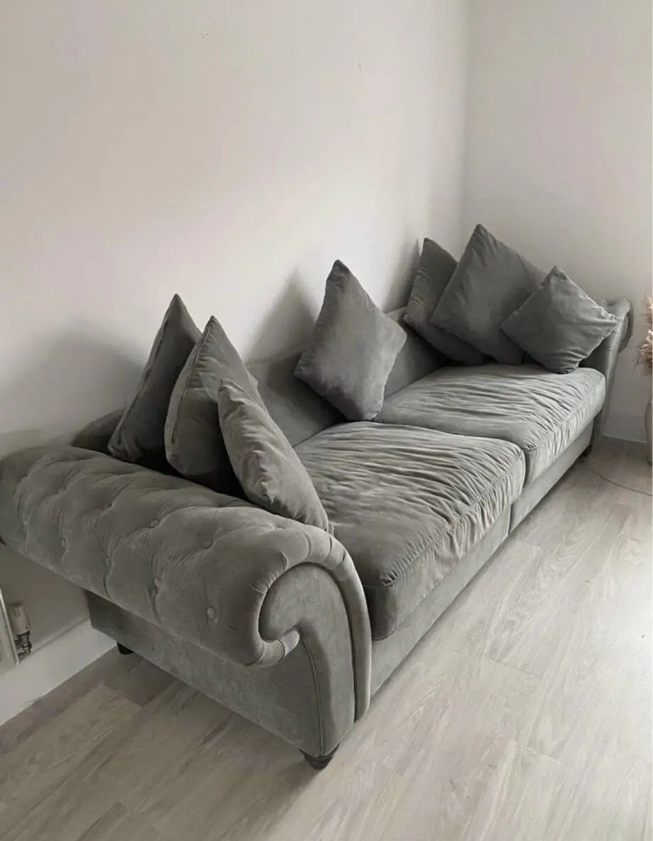 Sofa club Windsor three seater sofa and footstool