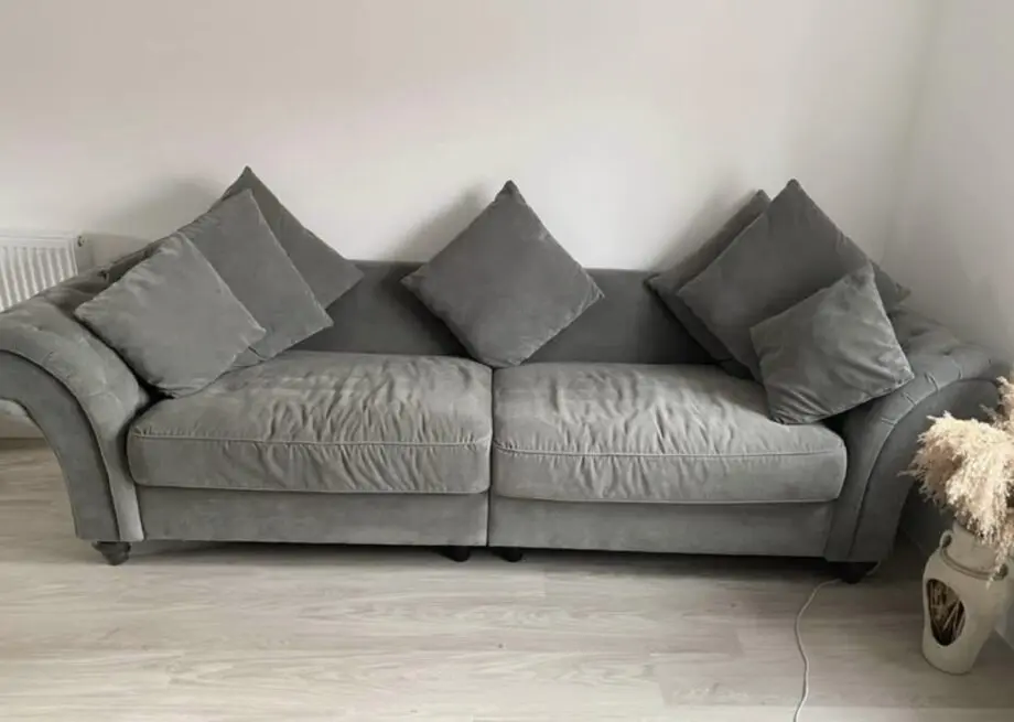 Sofa club Windsor three seater sofa and footstool