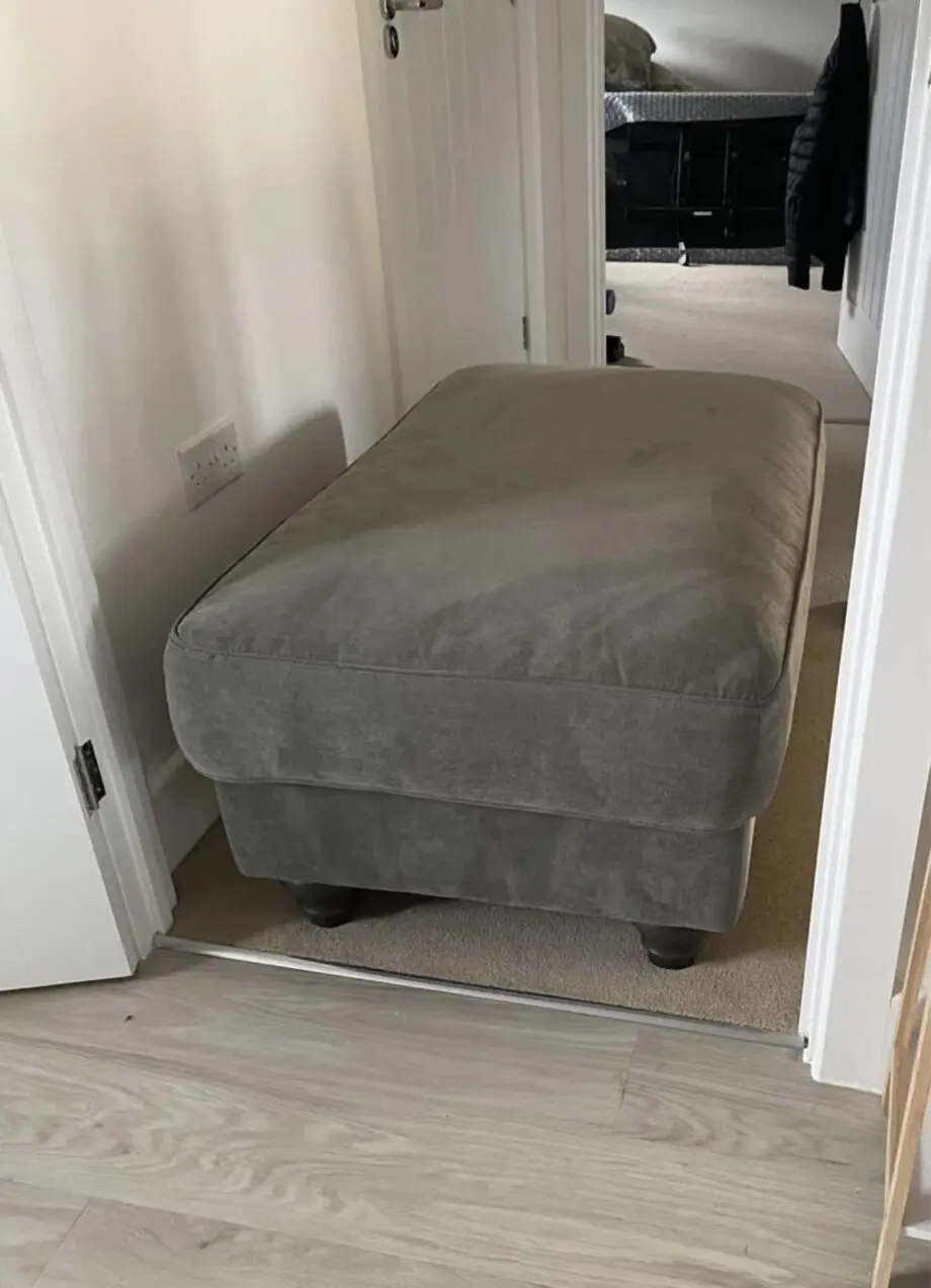 Sofa club Windsor three seater sofa and footstool