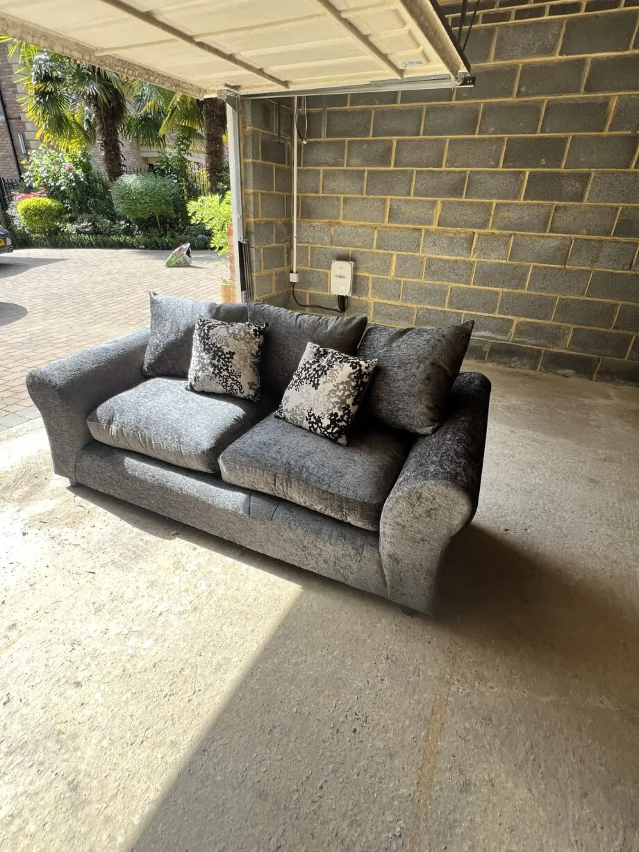 Two seater brand new unused sofa