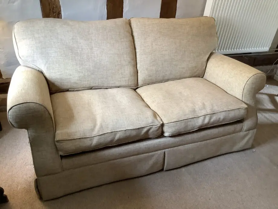 Laura Ashley LightYellow/Mustard Colour Sofa Bed