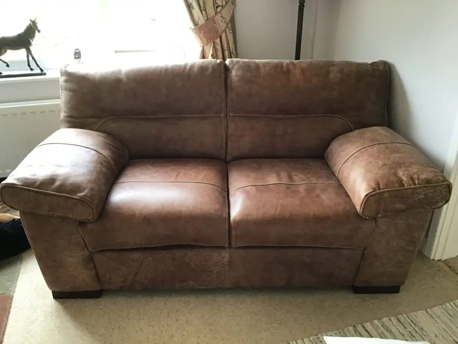 Nubuck sofa