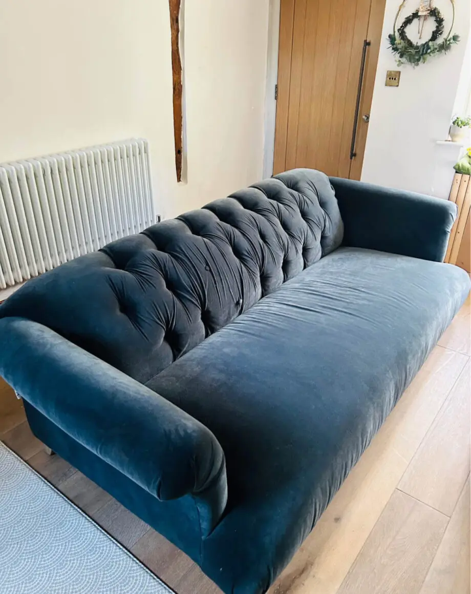 Dark blue/teal Loaf Sofa