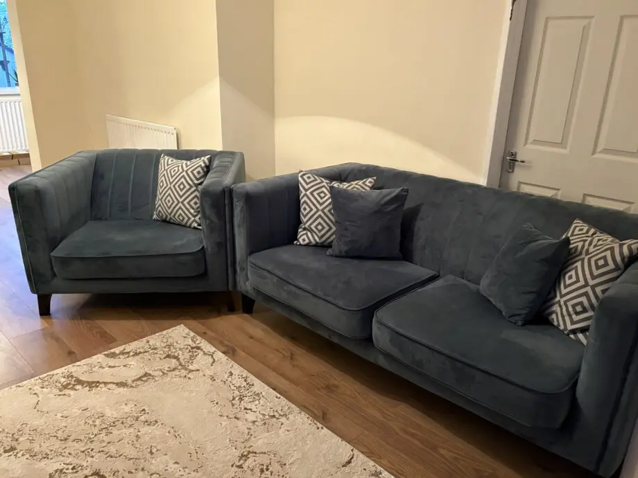 Teal Sofology Sofa Set