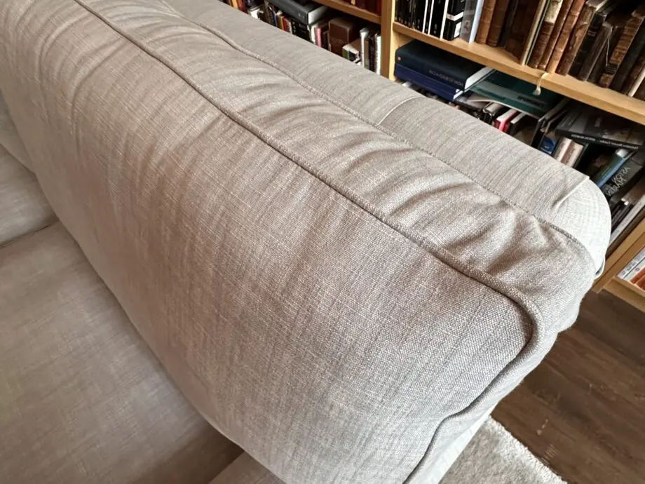 John Lewis Otley Medium 2 Seater Sofa French style blue/grey linen.
