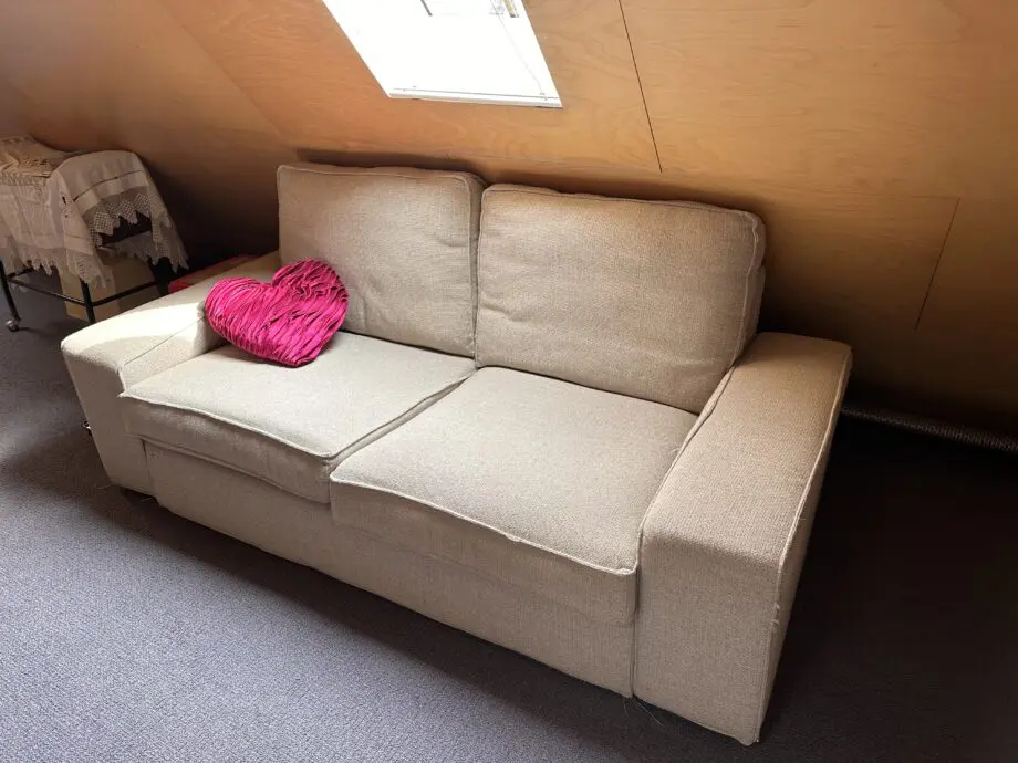 KIVIK 2-seat sofa, Tresund light beige IKEA HARDLY USED