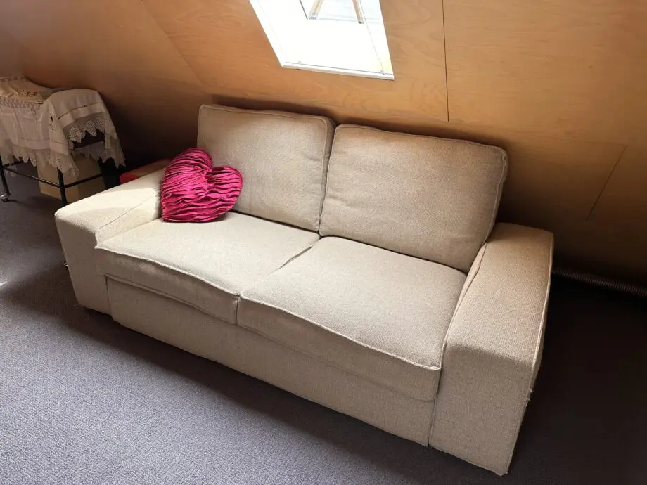KIVIK 2-seat sofa, Tresund light beige IKEA HARDLY USED
