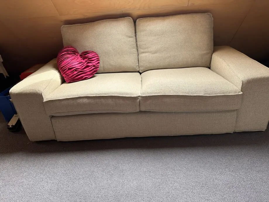 KIVIK 2-seat sofa, Tresund light beige IKEA HARDLY USED